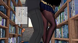 Уф, Netorare Akiba ме накара да се пръстя и да свърша...