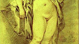 Vintage erotische kunst in anime stijl