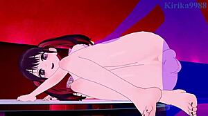 Nowa Sugaya i Marin Kitagawa dzielą intensywne creampie ruchanko w scenie hentai My Dress-Up Darling