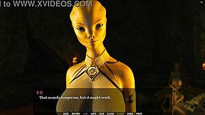 Geschichten aus dem endlosen Nichts 11 - Willst du sehen, wie eine weibliche Alien sich für meinen Schwanz fingert?