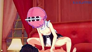 Rem, Ram a Subaru Natsuki sdílí intenzivní creampie sex v Re Zero hentai