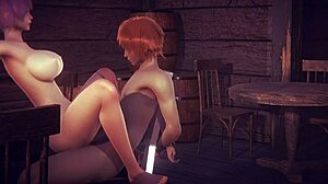 Wow ! Tanami fait une pipe et se fait baiser fort dans la taverne - Anime japonaise non censurée !