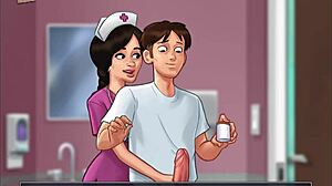 Wow! Erotická anime akcia v Summertime Saga 201!