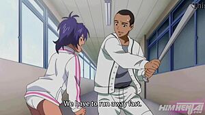 Sensei, tvůj velký pták se nevejde do mé těsné kundy! Uncensored hentai