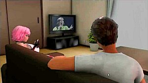 Желания лета хентай - мачеха дразнит во время дрочки