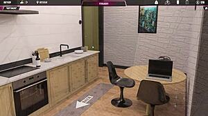 이봐, 늙은 남자가 메이드 걸레 목욕 쇼에서 유혹해 큰 엉덩이 가슴 드러내