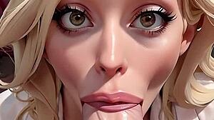 Chupo en secreto la polla de mi padrastro en porno AI español