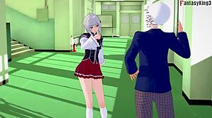 HS DxD NTR Çılgınlığı Bölüm 5: Yeni Arkadaş Trailer'ı Sheer FantasyKing3'te