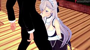 Belfast zaprasza na lunch i dzikie pieprzenie. Azur Lane POV na Sheer FantasyKing3!