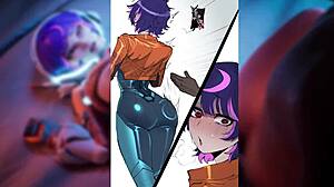 Overwatch Juno kompilace s epickými 3D akčními scénami