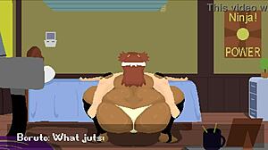 Step-Kazoku Shoestrang Büyük Memelerle Vahşi Oral ve Cowgirl Aksiyonuna Işaret Ediyor