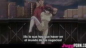 Perverterad chef, knulla de sexiga arbetarna hårt i oskärad hentai!