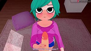 Sinto essa conexão intensa com Ramona Flowers nesse POV de sexo duro de Scott Pilgrim disponível completo no Fantasyking3