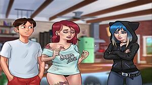 Summer Time Saga unc del 29, velike joške in oppai akcija