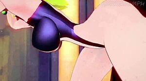 レズビアンが初めてチンポを試すドラゴンボールHentai？