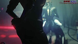 Атомное Сердце 3D хентай с кремпаем робота