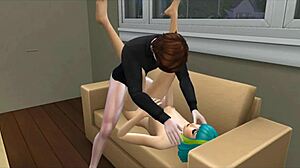 Νιώθω τόσο πλούσια από την έντονη εμπειρία παιχνιδιού της Vanessa Jeong σε 3D cartoon hentai