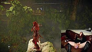 Jag glömde helt att kameran var på när jag spelade