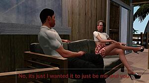 Jack and Emma Get Spanked Hard in Total Drama Paradise Scene