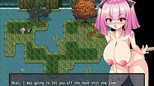 Examen ninja de sumisión absoluta parte 1: desafío de juego al aire libre intenso con tareas audaces