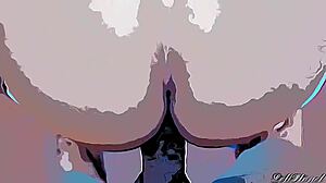 Min svigerinne fortsetter å tease med sin store rumpe, og jeg kan ikke motstå i tegneserie del 1.