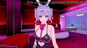 Estoy obsesionado con el sexo intenso de Hatsune Miku en el agujero del conejo