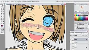 Hentai Speedtegning Del 3: Store Patter Og Brystvorter