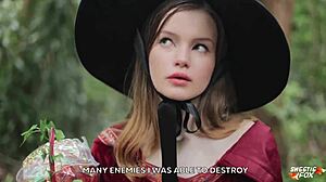 D&D malá velká porno dobrodružství s mokrým creampie