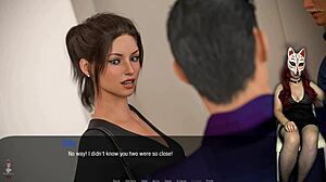 Кейт 30 поймана в жёстком межрасовом трахе секретарши в офисе