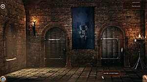 Delizioso menage con nobildonna e servitore oggi