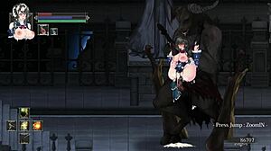 По дяволите, Нощ на R сцени част 24 на Издигнатия път на поклонниците е адски гореща! Аниме хентай акция експлодира!