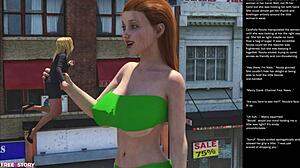 Ya ampun! Kartun 3D Big Apple Kongkek Keras dalam Episod 8!