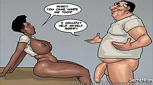 메이어 S4 Ep 8, 레즈비언 첫 몬스터 자지 고통으로 날 부숴