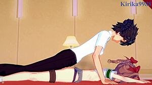 미코토 미사카, 쿠로코 시라이, 카자리 우이하루, 토마 카미조가 격렬한 섹스에 빠져. 어떤 과학의 초전자포 헨타이 전개.