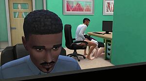 Kiihottunut vaimo pettää miestään rohkeasti - DDSims osa 4