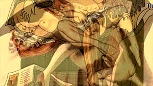 Vintage Erotické Kresby Ožívajú s Hrubým Teplom!