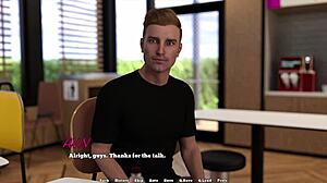 मेरी हॉर्नी बस्टि रेडहेड रूममेट कॉलेज 3D गेम में