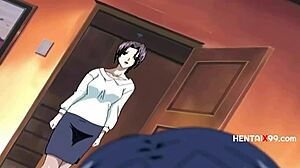 Ekstremna ljubomora maćehe je tera da očajnički želi moj kurac u hentaiu