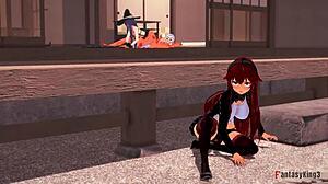 Eris dan Roxy Dominasi Threesome di Mushoku Tensei Film Lengkap