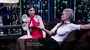 negocio de moda episodio 3 parte 31 - mujer mayor seducida por grupo de pollas monstruosas