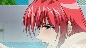 动漫继兄妹差点在泳池被抓