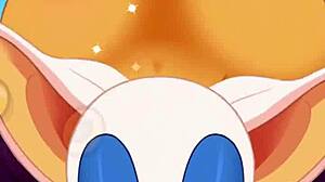 Rouge cucá a polyká během análu