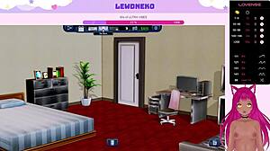 Lewdneko pelaa harem-hotellia osa 18