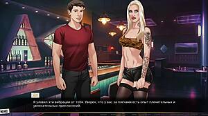 Kan Blonde Bombshell Outdoor Dildo Spel In Het Openbaar Aan? Ons Rode Touw Gameplay