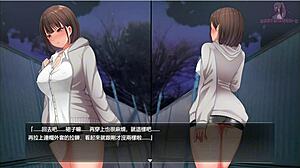 Ich bin besessen von ihrem schüchternen Rock-Strip in dunkler Gasse!