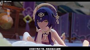 קנדייס מתגרה עם קסם אנימה עדין, רוצה לראות עוד?