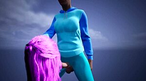 Porno 3D Futa Remaja Beri Deepthroat Facefuck Dalam BDSM Bondage Teaser