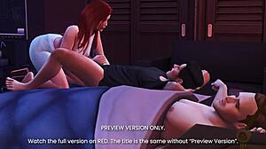 Я жестко трахнул твою свекровь в 3D хентай превью 2