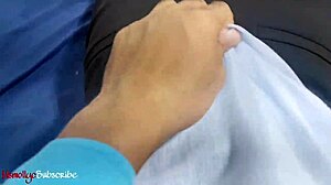 एमएसमोल्लीसी, वो महिला डॉक्टर, अस्पताल के एग्जाम में मेरे लंड की जांच की। बहुत इंटेंस!