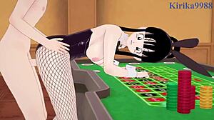 Android 18 nyuszilány és Chi-Chi nyuszilány intenzív creampie szexben - Dragon Ball Hentai